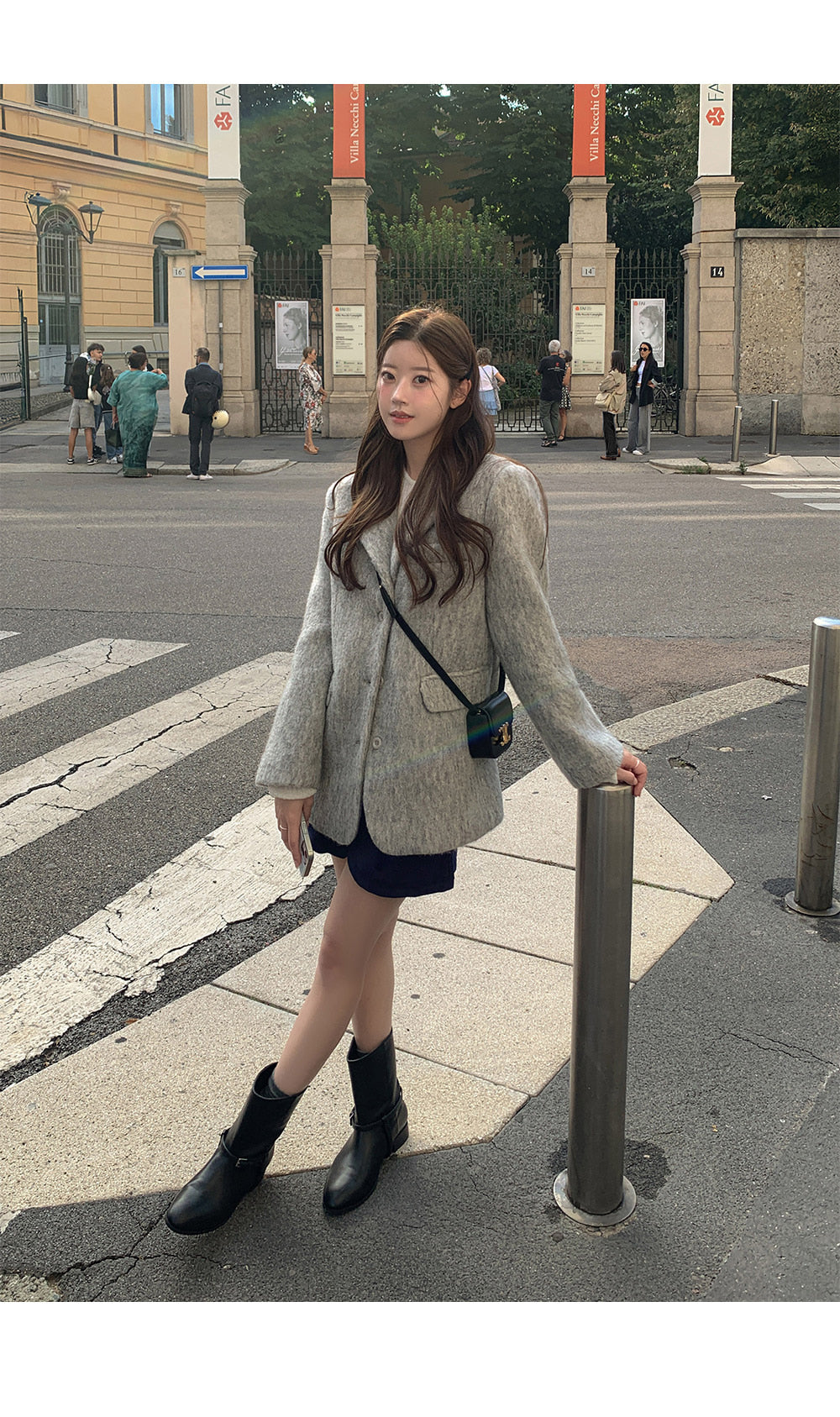 민티 데일리 울 싱글 오버핏 자켓