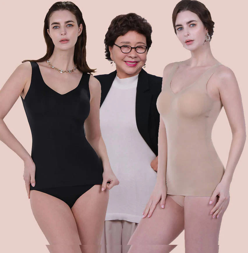 배쏙 보정속옷 여성 뱃살 보정 바디쉐이퍼 상하의 풀세트 8종