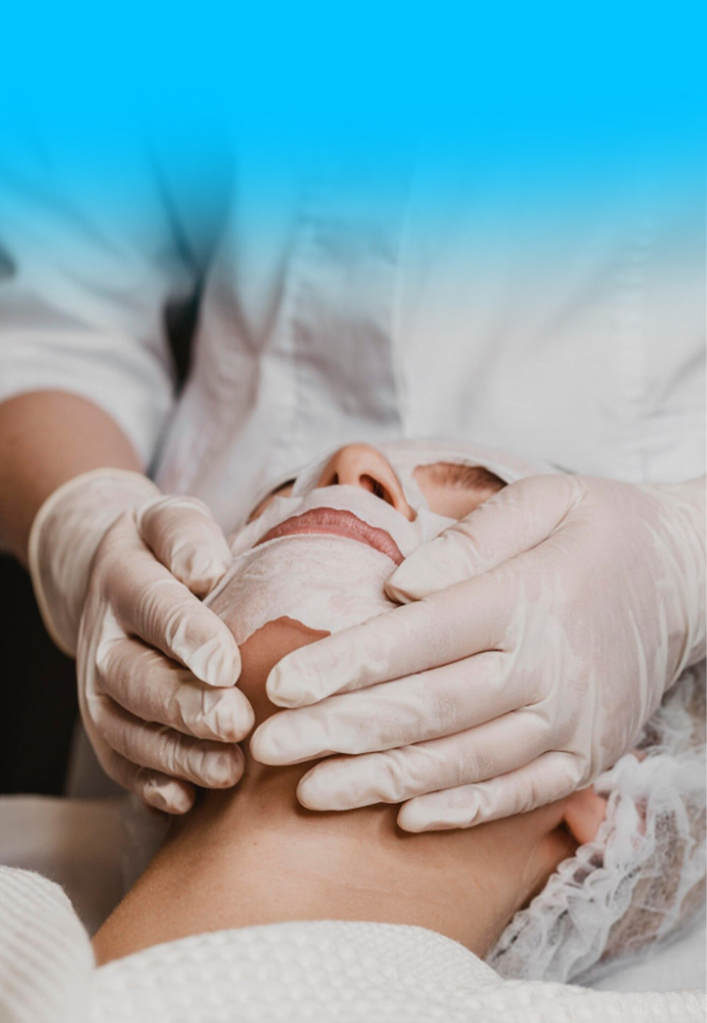 [1+1+1] SKINfox 브이넥 리프팅 마스크팩 목주름 탄력 V존 이중턱